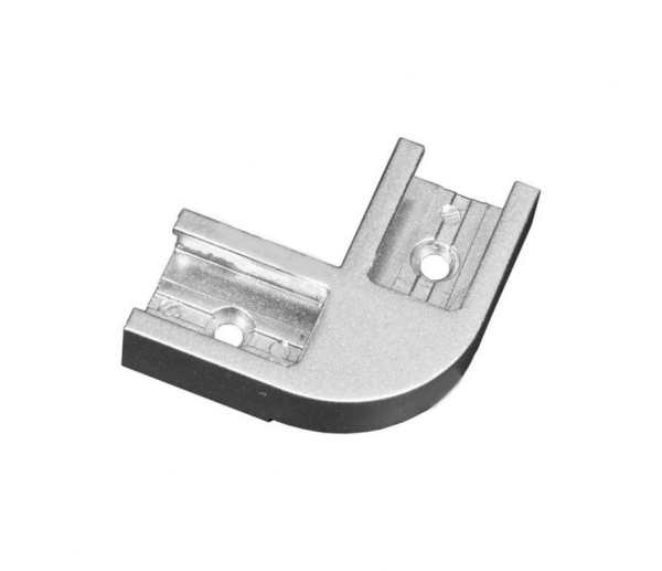 Соединитель 90° несущего профиля, Серебро матовое SA0029.VP000.SLMPC.CY