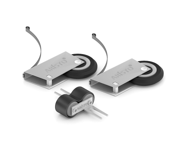 Комплект роликов V, серый (Aristo) AV0160.AS000.ZN0EP.CO