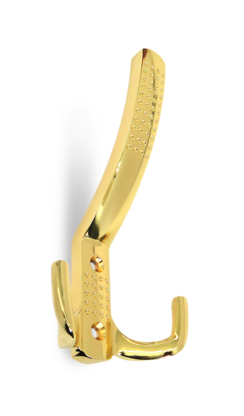 Мебельный крючок ATLANT K305.06GP.6 (GP - Золото полированное)