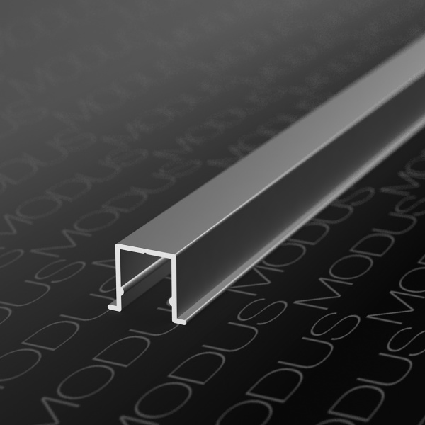 MS185 Профиль врезной для подвесной системы AIR 5м, Серебро матовое (А00) MODUS