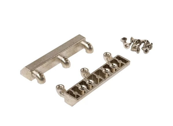 Крепление для фасада из узкой алюминиевой рамки для TOP STAY SQ, Никель арт.18688 DTC