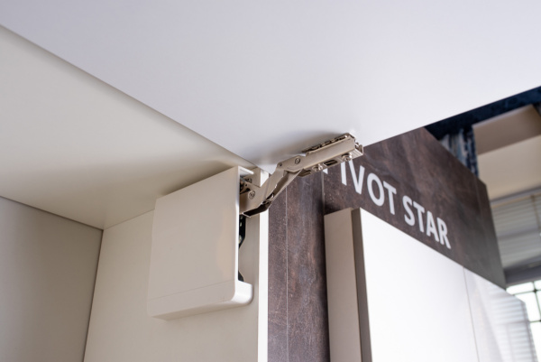 Подъемный механизм TOP STAY SQ PUSH, индекс нагрузки 1800-4000, высота h=250-500мм, Белый арт.17406