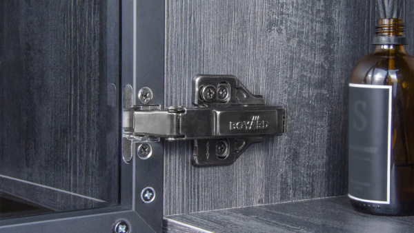 Мебельная петля FRAME H663A/BN для алюмин. профиля