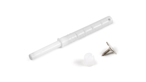 Магнитный толкатель Push-to-Open скрытого монтажа AMF15/W