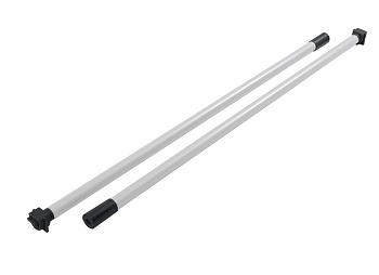 SBR01/W/ L270 - Продольный круглый рейлинг д/направляющих SB (белый) Boyard