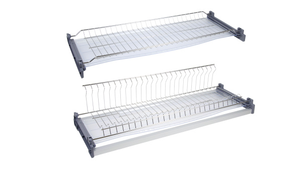 Сушка д/посуды GLORIA SU16/800мм , с 2-мя поддонами (нержавеющая сталь)  Boyard