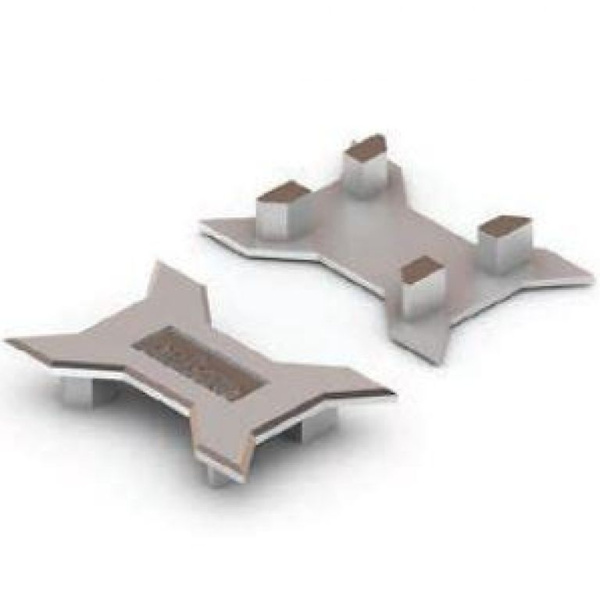 Заглушка несущего профиля, Серебро матовое (Aristo) SA0030.VP000.SLMOO.CY