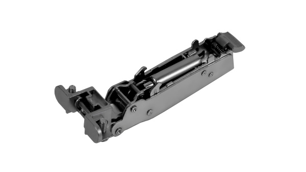 Мебельная петля EVO FRAME S H813A/BN с пружиной и амортизацией Clip-on для фасадов из AL