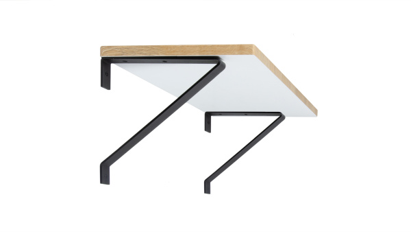 Полкодержатель DELTA P303BL.4 (BL - Чёрный матовый)