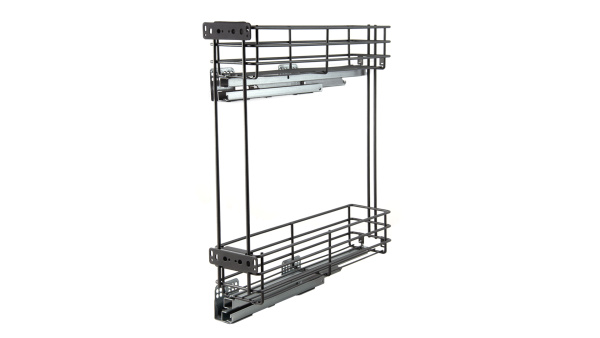 KR08/1/3/150/L/GRPH Корзина левая (графит) (комплектация KR07/1/0/150/GRPH+DB6141Zn/L450)  Boyard