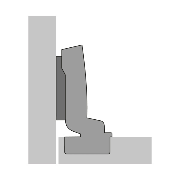 9090280 Петля Sensys 8631i, угол 95гр, чашка TH52 D35, вкладная, B4