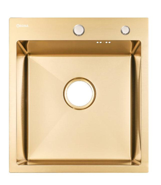 Мойка ARS 450*505 мм GOLD арт.37695 (золото) ARONA