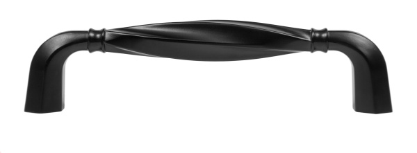 Мебельная ручка ADAGIO RS452BL.4/128 (BL - Чёрный матовый)