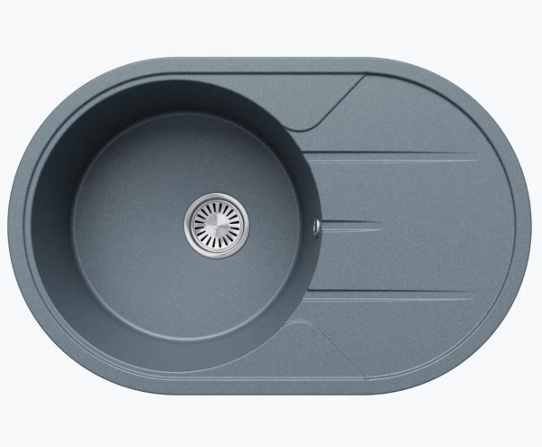 Мойка овальная Tolero Classic R-116 (Грей) арт. 856097