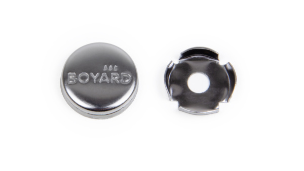 Заглушка для ручек декоративная RZ001CP (CP-Хром полированный ) Boyard