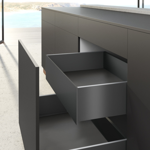 9255754 Передняя панель внутреннего короба AvanTech YOU, H187, KD16, KB600, антрацит