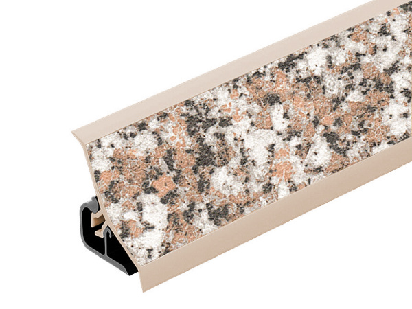 120-1214 Плинтус для столешниц 20х20х3,0 м Гранит сардинский (ф-ра 120-596,120-1513,33-3H)