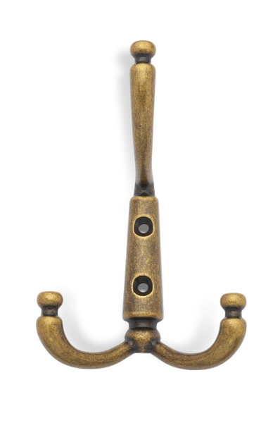 Мебельный крючок DOLCE K350MAB.6 (MAB - Матовая старинная латунь)