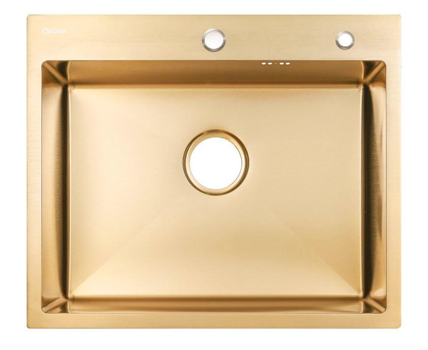 Мойка ARS 600*505 GOLD PVD NANO арт. 37704 ARONA