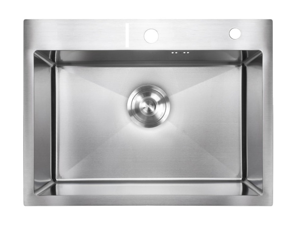 Мойка AMOLLET (600*480*220 мм.) толщина 3 мм. дно 1,2 мм. (Сатин)