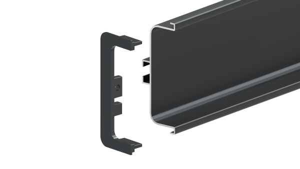 Заглушки GOLA BALANCE RZ050.01BL (BL - Чёрный матовый)