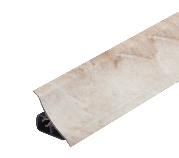 120-1226P Плинтус для столешниц 20х20х3,0 м Мрамор бежевый (ф-ра 120-1514, 33-075)