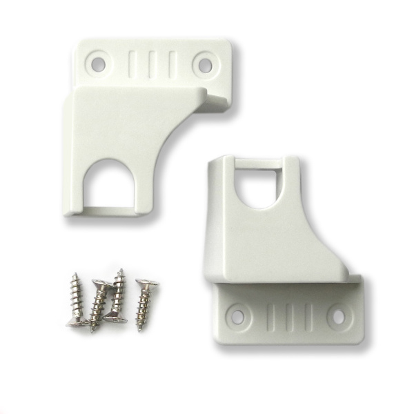 SBH19/W - Держатель продольного рейлинга (белый) Boyard