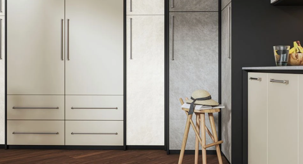 МДФ панель 3054 Крем латте матовый 8 гр. (2800*1220*18 мм) AGT 3Р