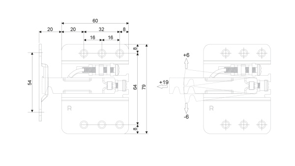 CH10 (Навес для шкафов нижней базы (компл.)) (Boyard)