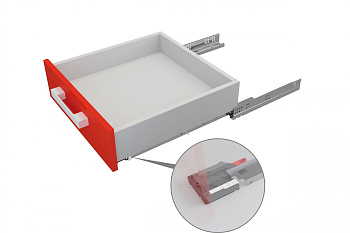 Направляющие механизмы В-Slide DB8881Zn/250 скрытого монтажа