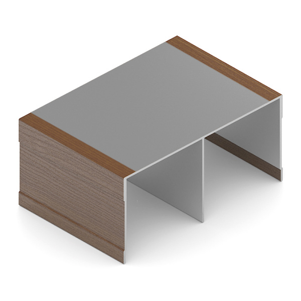 Направл. двухпол. верхняя ЭКО, Орех французский 3,6м (Aristo) AE0457.BP540.WFTPV.RA