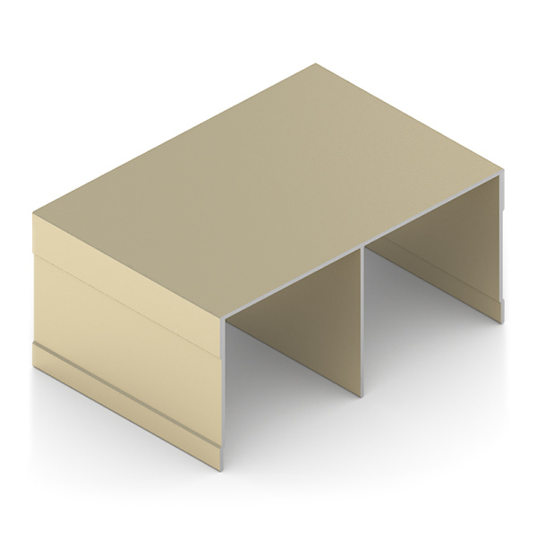 Направл. двухпол. верхняя ЭКО, Золото матовое 1,8м (Aristo) AE0457.BP540.GLMAN.CJ