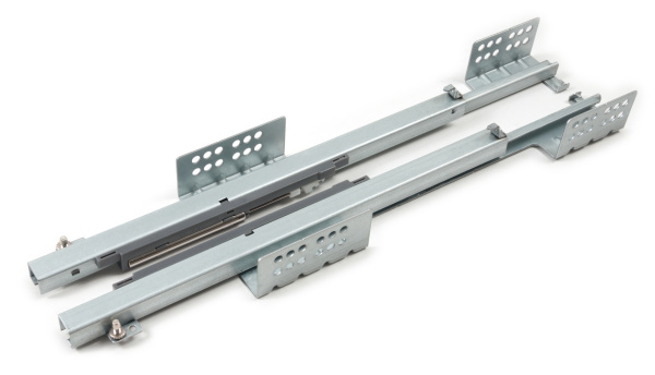 Направляющие механизмы В-Slide DB7774Zn/450 скрытого монтажа с доводчиком