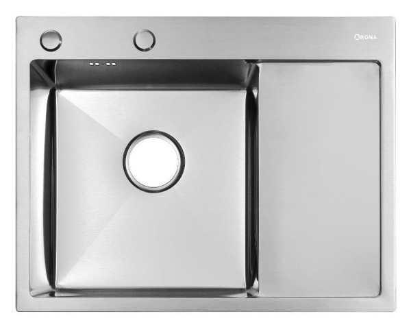 Мойка ARS 650*505 мм L-левая, SATIN арт. 37709 ARONA