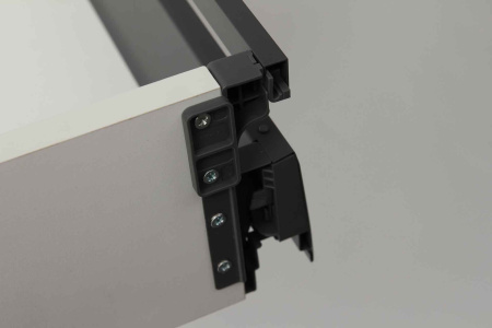 SBR05GRPH/ L450- Продольный прямоугольный рейлинг д/направляющих SB (графит) Boyard