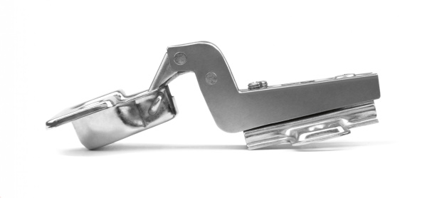 Мебельная петля H100C02/0110 вкладная Slide-on, угол откр. 105˚