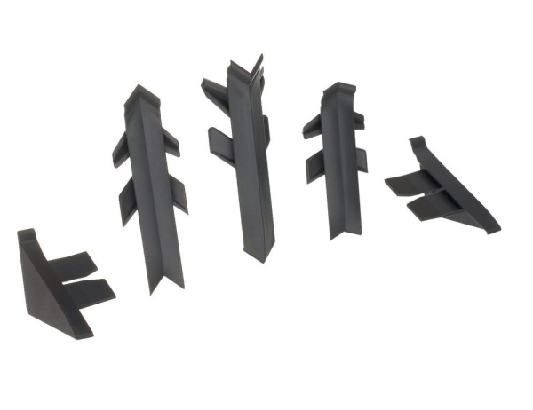 Комплект фасон. част. к плинтусу  SB 135 98149 серый                