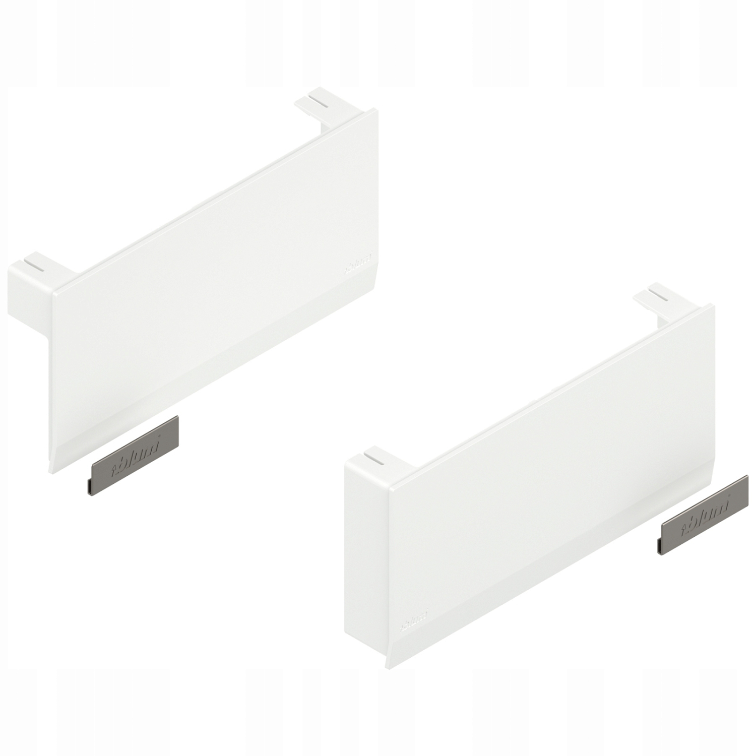 Комплект заглушек  AVENTOS HK Белый шелк 22K8000 (2 шт)