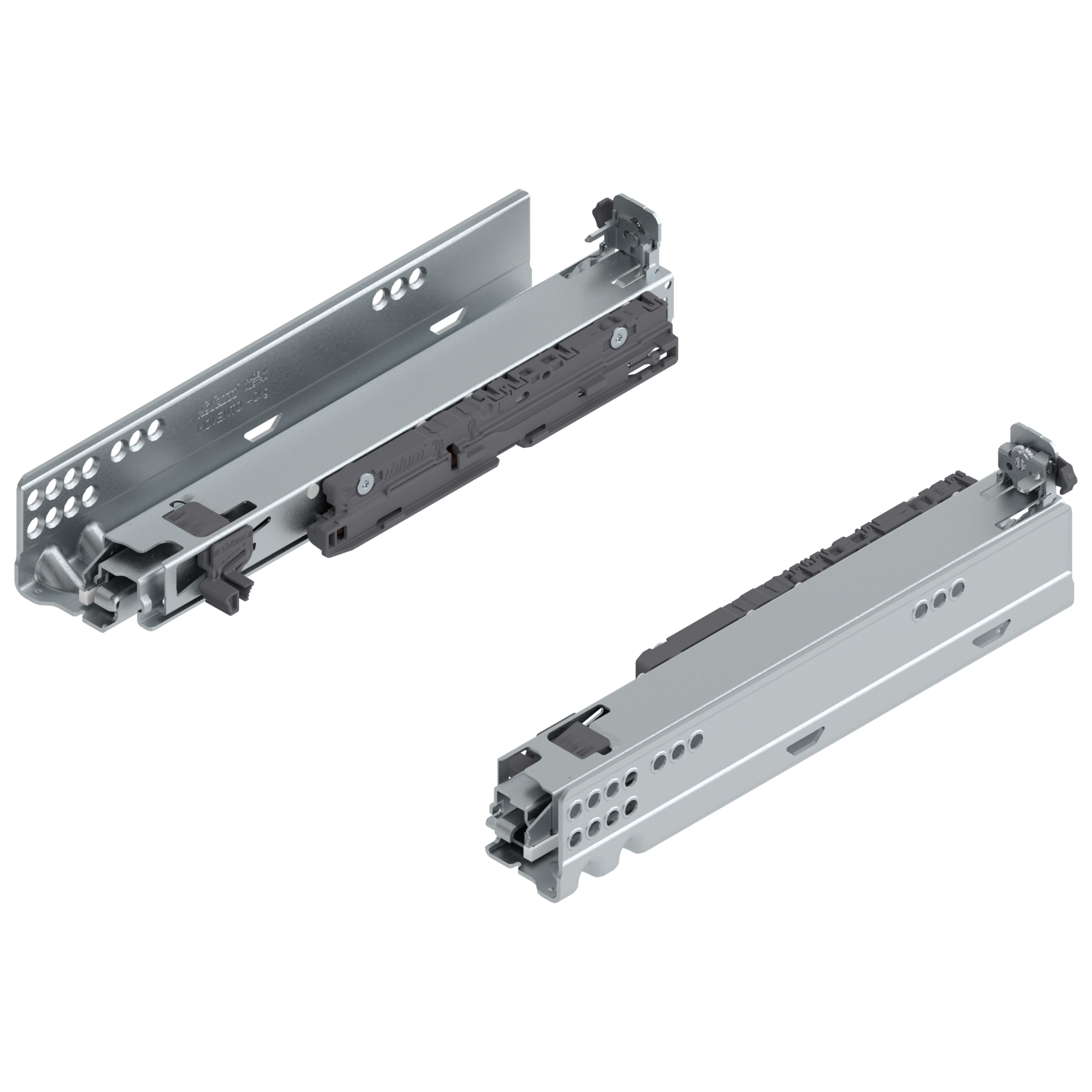 Комплект направляющих MOVENTO BLUMOTION S 40 кг НД=270 мм 760H2700S 