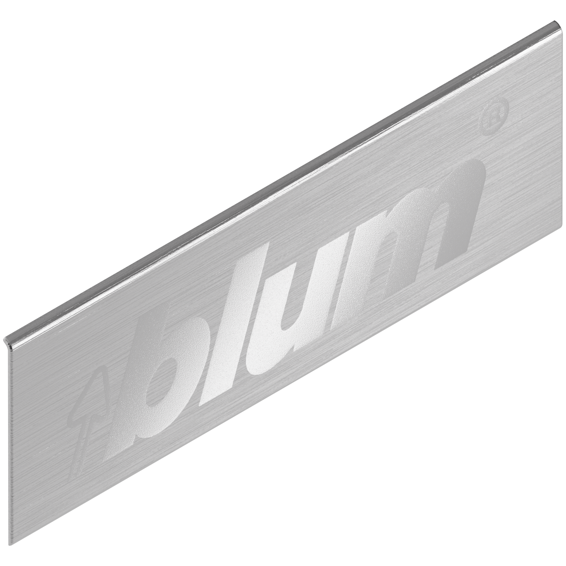 Заглушка внешняя симметричная с надписью (blum) Legrabox ZA7.0709.BL (нерж)