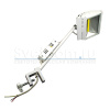 Светильник с кронштейном LED Maxus-70, COB 70Вт, 220В, 650мм, 3000К+4500К+6000К, струбцина Белый GLS